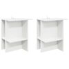 vidaXL &Tau;&rho;&alpha;&pi;&epsilon;&zeta;ά&kappa;&iota; &sigma;&alpha;&lambda;&omicron;&nu;&iota;&omicron;ύ 2 pcs &Lambda;&epsilon;&upsilon;&kappa;ό 40 x 30 x 49 &epsilon;&kappa;.