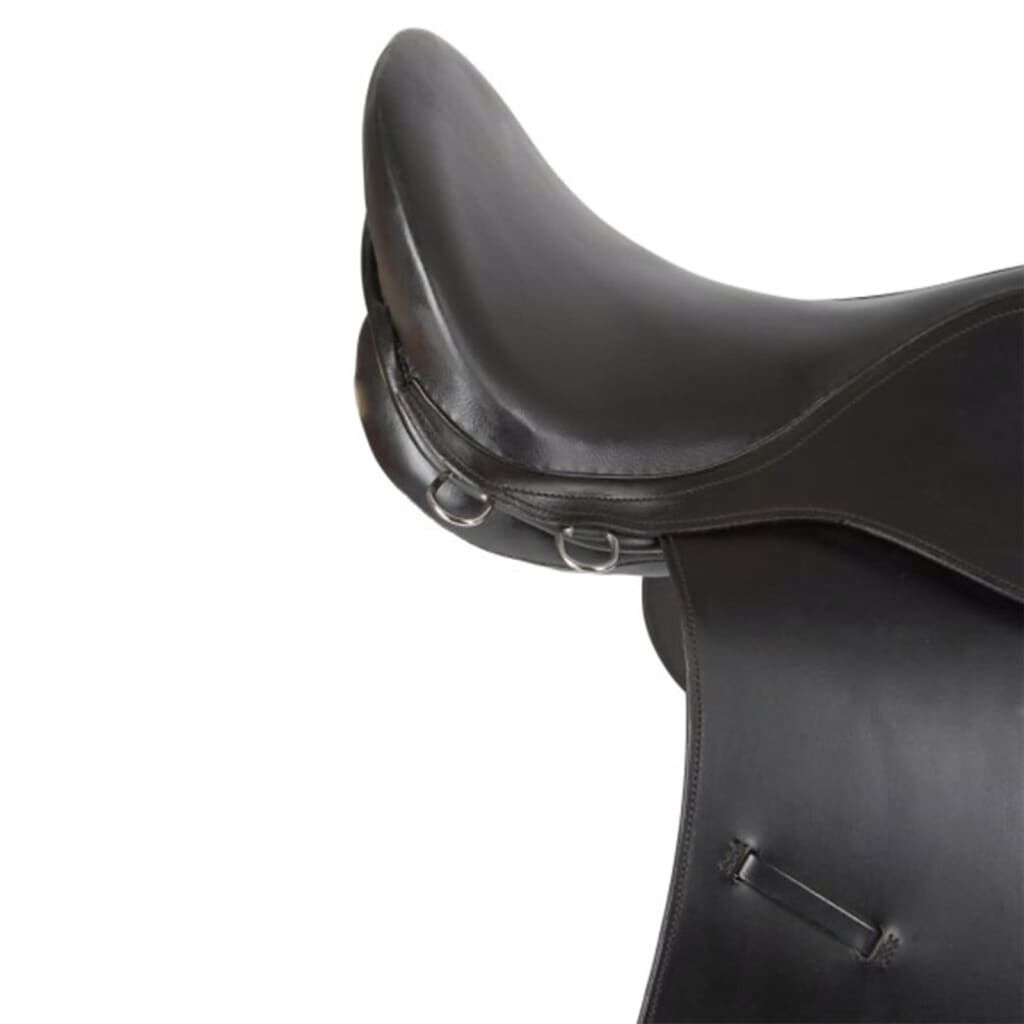 Kerbl Haflinger Μαύρη Δερμάτινη 32285