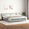 vidaXL &Kappa;&rho;&epsilon;&beta;ά&tau;&iota; Boxspring &mu;&epsilon; &Sigma;&tau;&rho;ώ&mu;&alpha; &Alpha;&nu;&omicron;&iota;&chi;&tau;ό &Gamma;&kappa;&rho;&iota; 180x210 &epsilon;&kappa;. &Beta;&epsilon;&lambda;&omicron;ύ&delta;&iota;&nu;&omicron;