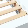 vidaXL Πλαίσιο Κρεβατιού Λευκό 140 x 200 εκ. Επεξεργ. Ξύλο