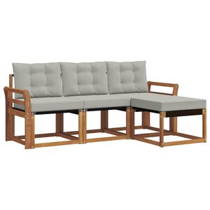 vidaXL &Sigma;&epsilon;&iota;&rho;ά &Kappa;&alpha;&nu;&alpha;&pi;έ &Epsilon;&xi;&omega;&tau;&epsilon;&rho;&iota;&kappa;&omicron;ύ 4 pcs &Phi;&upsilon;&sigma;&iota;&kappa;ό &kappa;&alpha;&iota; &Alpha;&nu;&omicron;&iota;&chi;&tau;ό &Gamma;&kappa;&rho;&iota;