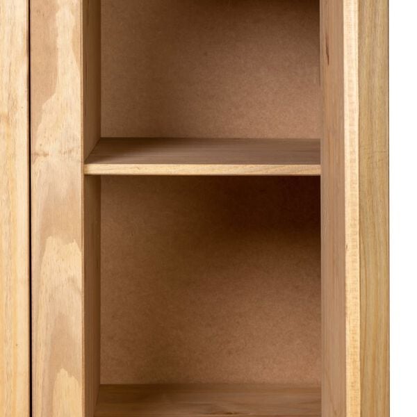 vidaXL Ντουλάπα Τρίφυλλη 118 x 50 x 171,5 εκ. Ξύλο Πεύκου Σειρά Panama