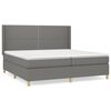 vidaXL &Kappa;&rho;&epsilon;&beta;ά&tau;&iota; Boxspring &mu;&epsilon; &Sigma;&tau;&rho;ώ&mu;&alpha; &Sigma;&kappa;&omicron;ύ&rho;&omicron; &Gamma;&kappa;&rho;&iota; 200x200 &epsilon;&kappa;. &Upsilon;&phi;&alpha;&sigma;&mu;ά&tau;&iota;&nu;&omicron;
