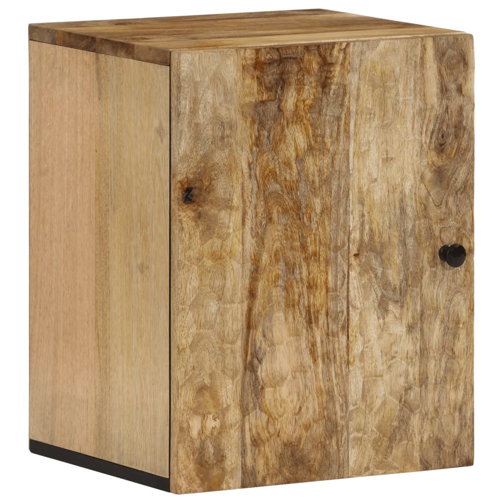 vidaXL Ντουλάπι Μπάνιου Επιτοίχιο 38x33x48 εκ. από Μασίφ Ξύλο Μάνγκο