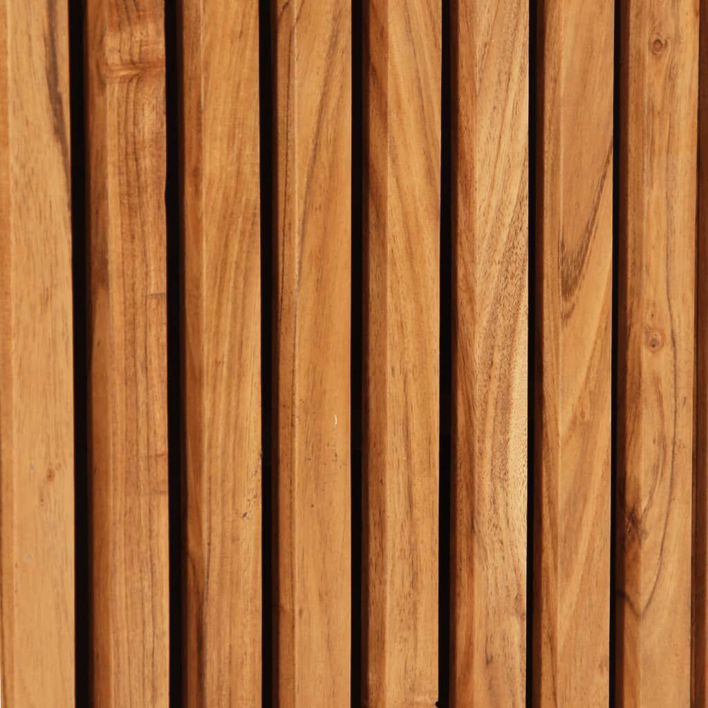 vidaXL Ντουλάπι Μπάνιου Επιτοίχιο 38x34x48 εκ. από Μασίφ Ξύλο Ακακίας