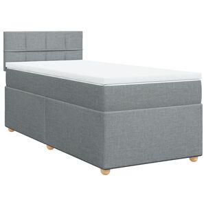 vidaXL &Kappa;&rho;&epsilon;&beta;ά&tau;&iota; Boxspring &mu;&epsilon; &Sigma;&tau;&rho;ώ&mu;&alpha; &Alpha;&nu;&omicron;&iota;&chi;&tau;ό &Gamma;&kappa;&rho;&iota; 100x200 &epsilon;&kappa;. &Upsilon;&phi;&alpha;&sigma;&mu;ά&tau;&iota;&nu;&omicron;