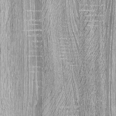 vidaXL Παπουτσοθήκη Γκρι Sonoma 63x24x81 εκ. από Επεξεργασμένο Ξύλο