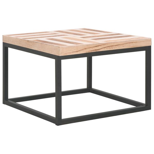 vidaXL Τραπεζάκι Σαλονιού 50 x 50 x 33,5 εκ. από Μασίφ Ξύλο