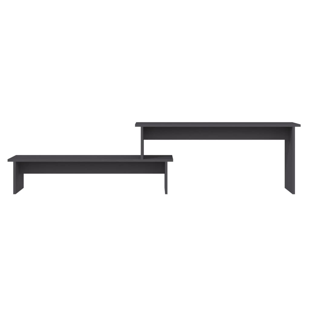 vidaXL Έπιπλο Τηλεόρασης Γκρι 180 x 30 x 43 εκ. από Επεξ. Ξύλο