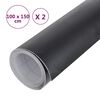 vidaXL Μεμβράνες Αυτοκινήτου 2 τεμ. Μαύρο Ματ 100x150 εκ.