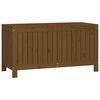 vidaXL Κουτί Αποθήκευσης Καφέ Μελί 115x49x60 εκ. Μασίφ Ξύλο Πεύκου