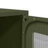 vidaXL Highboard Ελαιοπράσινο 68x39x107 cm Ατσάλι