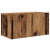 vidaXL Σετ επίπλου τηλεόρασης 4 pcs Παλαιό ξύλο 30.5 x 30 x 60 εκ.