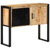 vidaXL Ντουλάπι κονσόλας 90x35x75 cm Μασίφ ακατέργαστο ξύλο Μάνγκο
