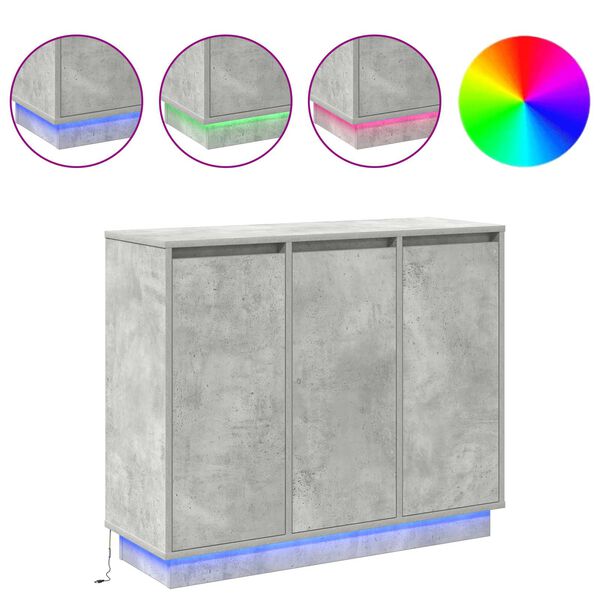 vidaXL &Pi;&lambda;&epsilon;&upsilon;&rho;&iota;&kappa;ό &Tau;&rho;&alpha;&pi;έ&zeta;&iota; LED &Sigma;&kappa;&upsilon;&rho;ό&delta;&epsilon;&mu;&alpha; &Gamma;&kappa;&rho;&iota; 90 x 32 x 75 &epsilon;&kappa;.