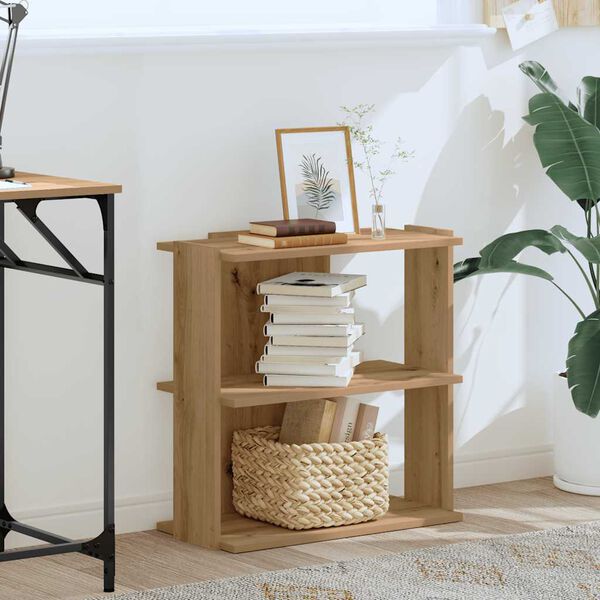 vidaXL &Beta;&iota;&beta;&lambda;&iota;&omicron;&theta;ή&kappa;&eta; 3 &epsilon;&pi;&iota;&pi;έ&delta;&omega;&nu; &Delta;&rho;&upsilon;&sigmaf; &tau;&epsilon;&chi;&nu;ί&tau;&eta;&sigmaf; 60x30x60 cm