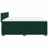 vidaXL &Kappa;&rho;&epsilon;&beta;ά&tau;&iota; Boxspring &mu;&epsilon; &Sigma;&tau;&rho;ώ&mu;&alpha; &Sigma;&kappa;&omicron;ύ&rho;&omicron; &Pi;&rho;ά&sigma;&iota;&nu;&omicron; 180x200&epsilon;&kappa;. &Beta;&epsilon;&lambda;&omicron;ύ&delta;&iota;&nu;&omicron;