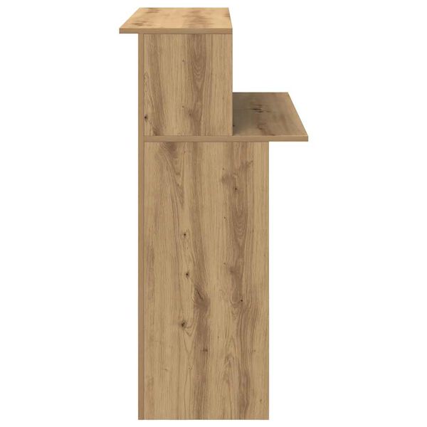 vidaXL Γραφείο υποδοχής 100x50x103,5 εκ. Επεξεργασμένο Ξύλο
