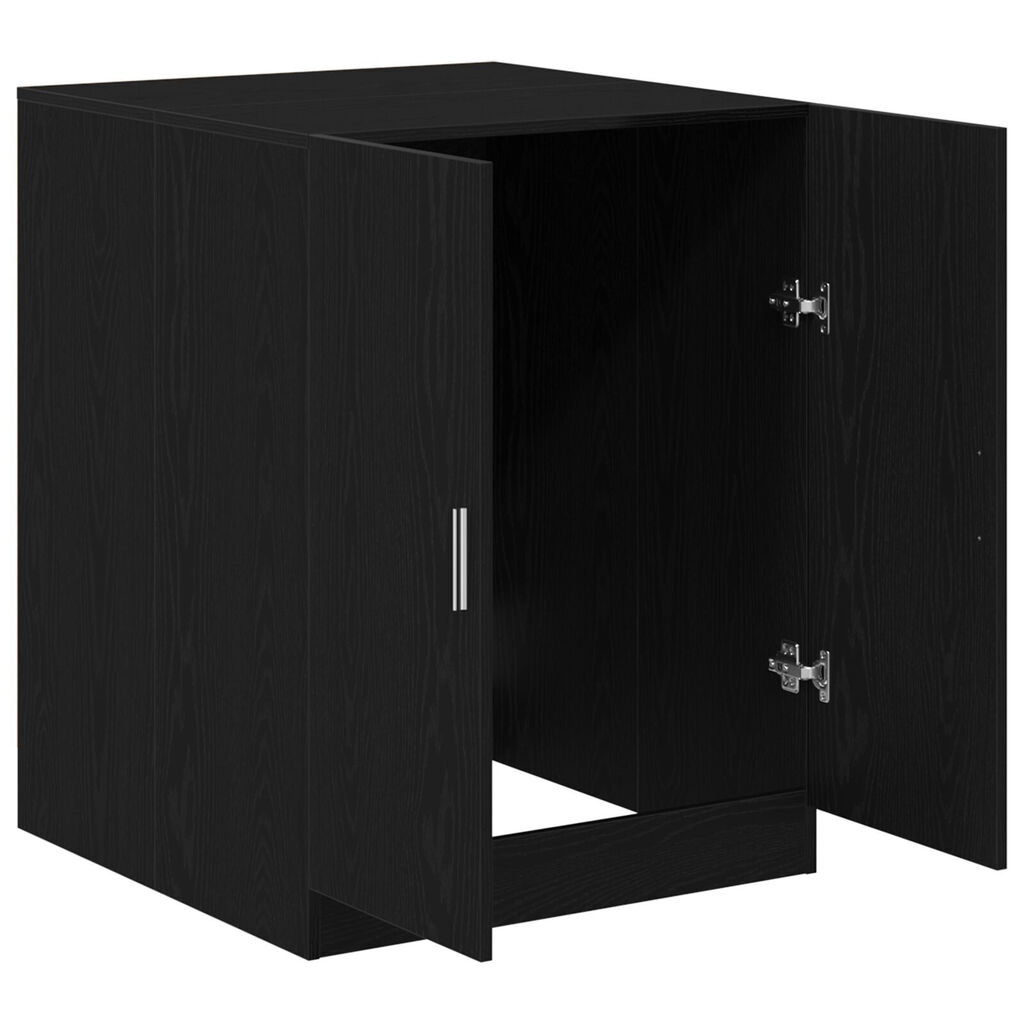 VidaXL Ντουλάπα Πλυντηρίου Μαύρη Δρυς 70,5x71,5x91,5 εκ από Επεξεργασμένο Ξύλο