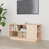 vidaXL Έπιπλο Τηλεόρασης 80 x 35 x 40,5 εκ. από Μασίφ Ξύλο Πεύκου