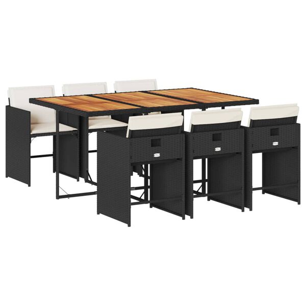 vidaXL &Sigma;&epsilon;&tau; &Tau;&rho;&alpha;&pi;&epsilon;&zeta;&alpha;&rho;ί&alpha;&sigmaf; &Kappa;ή&pi;&omicron;&upsilon; 7 &Tau;&epsilon;&mu;. &Mu;&alpha;ύ&rho;&omicron; &Sigma;&upsilon;&nu;&theta;&epsilon;&tau;&iota;&kappa;ό &Rho;&alpha;&tau;ά&nu; &mu;&epsilon; &Mu;&alpha;&xi;&iota;&lambda;ά&rho;&iota;&alpha;