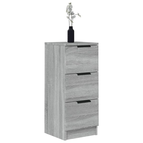 vidaXL Ντουλάπι Γκρι Sonoma 30x30x70 εκ. από Επεξεργασμένο Ξύλο