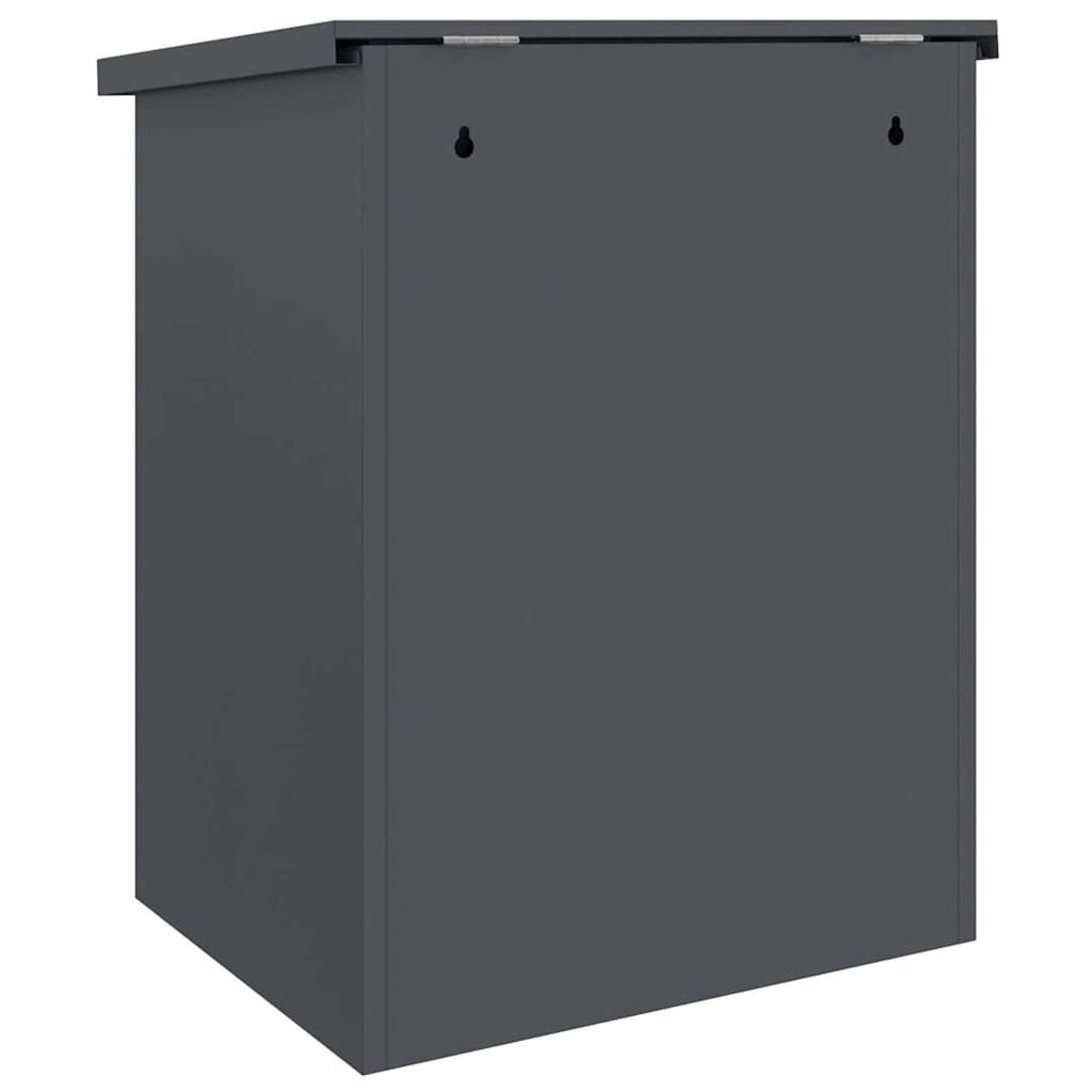 vidaXL Θυρίδα Πακέτων Ανθρακί 44 x 35 x 59 εκατοστά Ατσάλι
