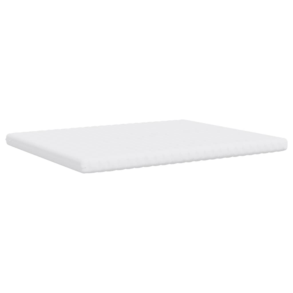 vidaXL Στρώμα Αφρού 7 Ζωνών Σκληρότητα 20 ILD Λευκό 180x220 εκ.