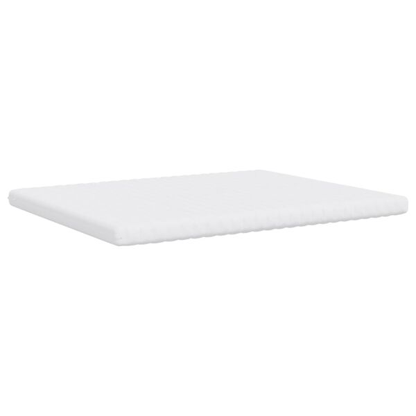 vidaXL Στρώμα Αφρού 7 Ζωνών Σκληρότητα 20 ILD Λευκό 180x220 εκ.