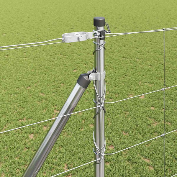 vidaXL Στύλος Περιφράξεων Γαλβανισμένο 25 x 1,6 μ Ατσάλι