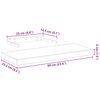 vidaXL Ράφι Τοίχου 60x23,5x4 εκ. Επεξεργασμένο Ξύλο