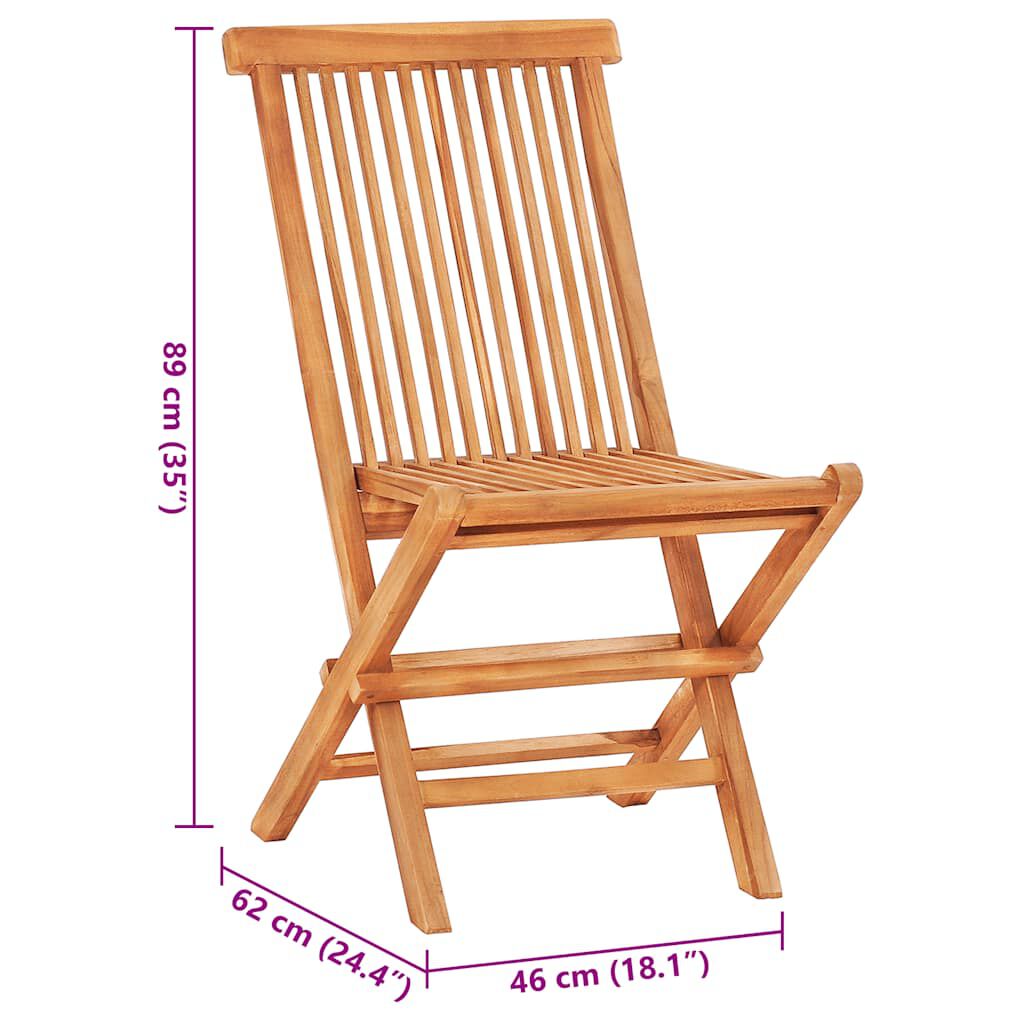 vidaXL Σετ Επίπλων Mπιστρό 3 τεμ. Μασίφ Ξύλο Teak με Taupe Μαξιλάρια