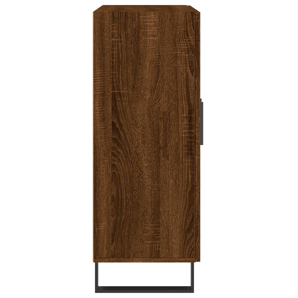 vidaXL Ντουλάπι Καφέ Δρυς 69,5 x 34 x 90 εκ. Επεξεργασμένο Ξύλο