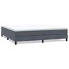 vidaXL Box Spring &Kappa;&rho;&epsilon;&beta;ά&tau;&iota; &chi;&omega;&rho;ί&sigmaf; &sigma;&tau;&rho;ώ&mu;&alpha; &Sigma;&kappa;&omicron;ύ&rho;&omicron; &gamma;&kappa;&rho;&iota; 200x220cm &Beta;&epsilon;&lambda;&omicron;ύ&delta;&iota;&nu;&omicron;