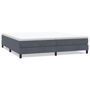 vidaXL Box Spring &Kappa;&rho;&epsilon;&beta;ά&tau;&iota; &chi;&omega;&rho;ί&sigmaf; &sigma;&tau;&rho;ώ&mu;&alpha; &Sigma;&kappa;&omicron;ύ&rho;&omicron; &gamma;&kappa;&rho;&iota; 200x220cm &Beta;&epsilon;&lambda;&omicron;ύ&delta;&iota;&nu;&omicron;