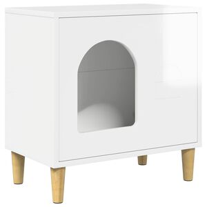 vidaXL &Sigma;&pi;ί&tau;&iota; &Gamma;ά&tau;&alpha;&sigmaf; &Lambda;&alpha;&mu;&pi;&epsilon;&rho;ό &Lambda;&epsilon;&upsilon;&kappa;ό 51 x 30 x 52 &epsilon;&kappa;. &Epsilon;&pi;&epsilon;&xi;&epsilon;&rho;&gamma;&alpha;&sigma;&mu;έ&nu;&omicron; &Xi;ύ&lambda;&omicron;