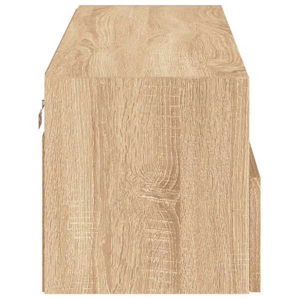 vidaXL Έπιπλο Τοίχου Τηλεόρασης Sonoma Δρυς 100x30x30 εκ. Επεξ. Ξύλο