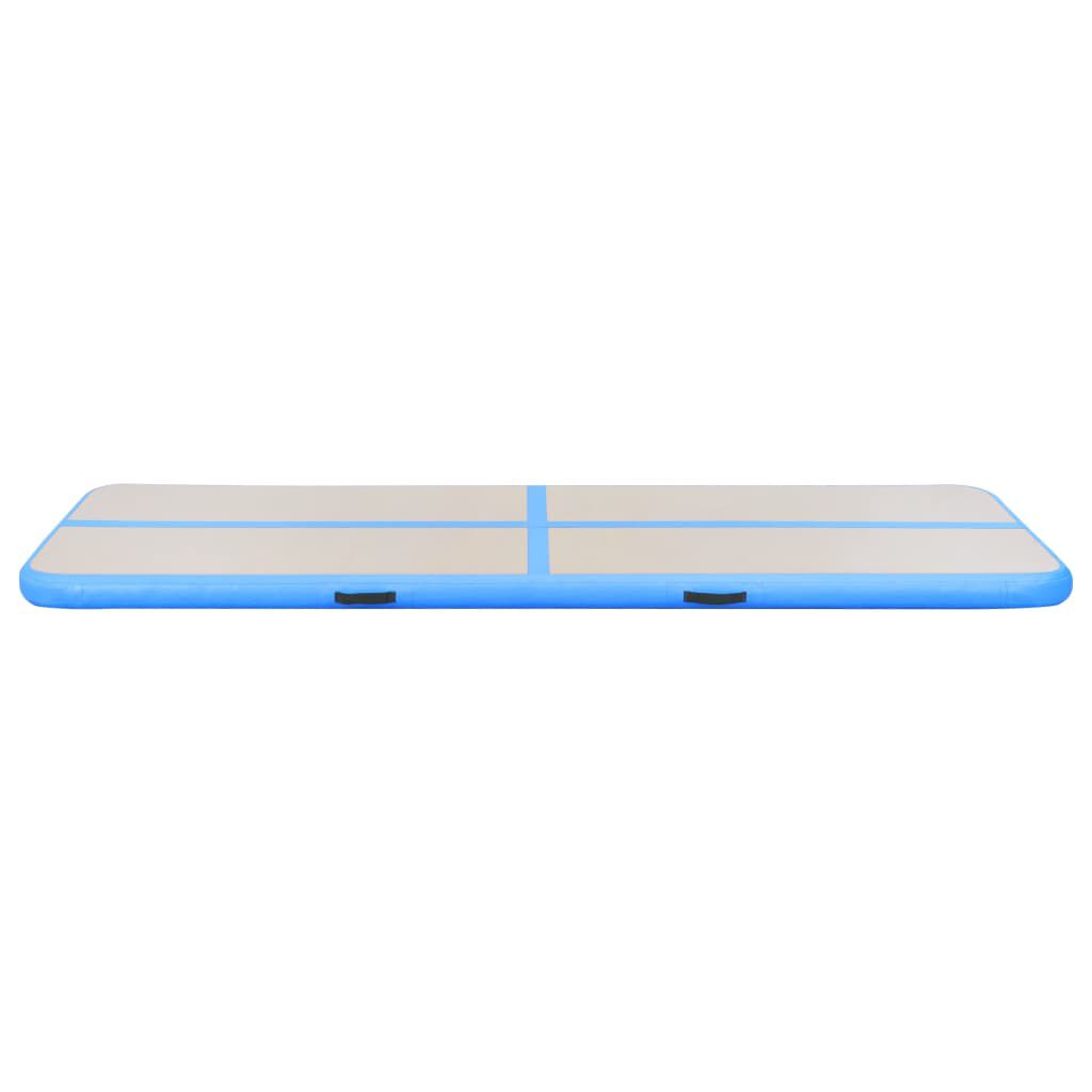vidaXL Στρώμα Ενόργανης Φουσκωτό Μπλε 800 x 100 x 10 εκ. PVC με Τρόμπα