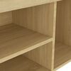 vidaXL Παπουτσοθήκη Sonoma Δρυς 80 x 30 x 47εκ Επεξ. Ξύλο με Μαξιλάρι