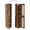vidaXL Highboard 2 pcs &Pi;&alpha;&lambda;&iota;ό &Xi;ύ&lambda;&omicron; &Gamma;&upsilon;&alpha;&lambda;ί