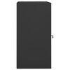 vidaXL Ντουλάπα για Σέλα Ανθρακί 53 x 53 x 105 εκ. Ατσάλινη