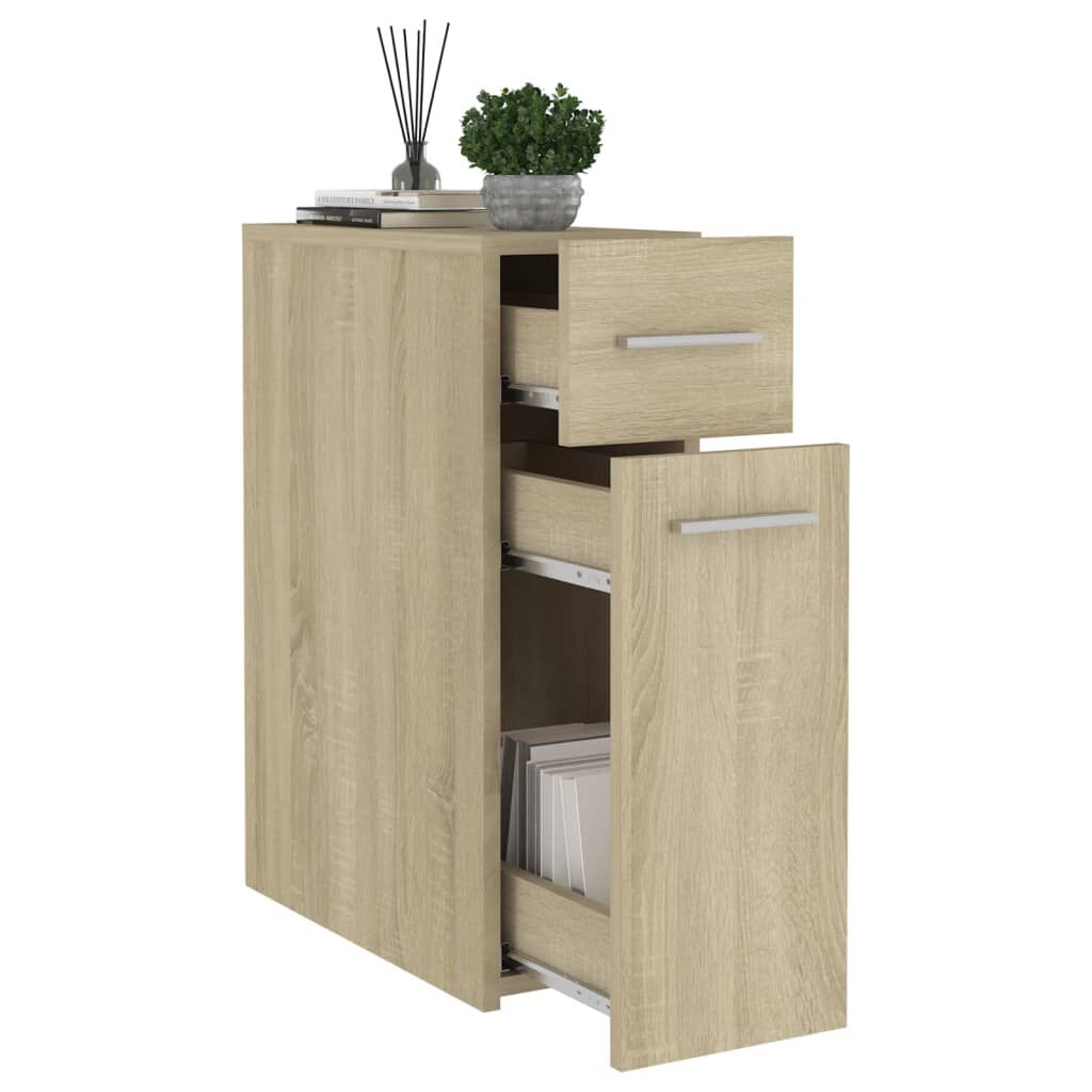 vidaXL Συρταριέρα Γενικής Χρήσης Sonoma Δρυς 20x45,5x60 Επεξ. Ξύλο