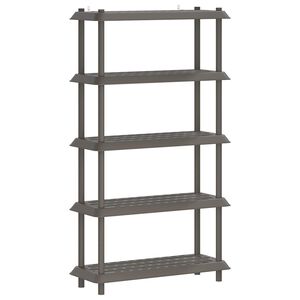 vidaXL &Mu;&omicron;&nu;ά&delta;&alpha; &Rho;&alpha;&phi;&iota;&omicron;ύ 5 &epsilon;&pi;ί&pi;&epsilon;&delta;&alpha; 100 x 40 x 177 &epsilon;&kappa;. PP &Alpha;&nu;&omicron;&iota;&chi;&tau;ό &gamma;&kappa;&rho;&iota;