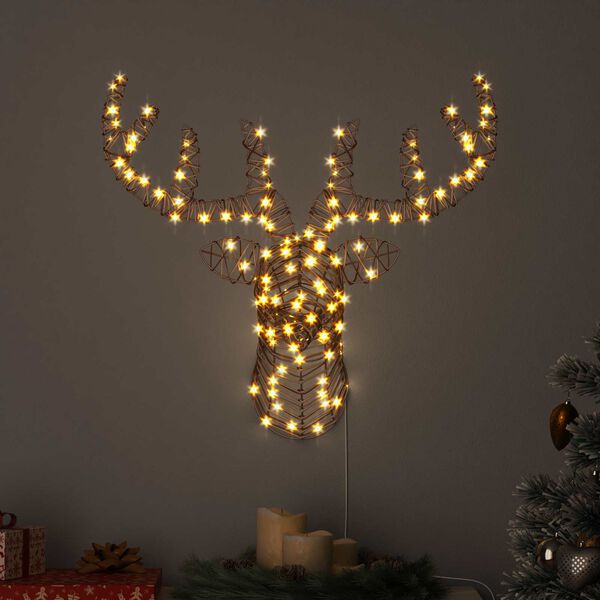 vidaXL Έ&lambda;&kappa;&eta;&theta;&rho;&omicron; &mu;&epsilon; &Epsilon;&lambda;ά&phi;&iota;&alpha; &Theta;&epsilon;&rho;&mu;ό &lambda;&epsilon;&upsilon;&kappa;ό 68 x 36,5 x 62,5 &epsilon;&kappa; &Rho;&alpha;&tau;ά&nu;