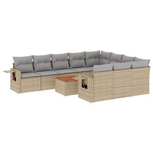 vidaXL &Sigma;&alpha;&lambda;ό&nu;&iota; &Kappa;ή&pi;&omicron;&upsilon; &Sigma;&epsilon;&tau; 11 &tau;&epsilon;&mu;. &Mu;&pi;&epsilon;&zeta; &Sigma;&upsilon;&nu;&theta;&epsilon;&tau;&iota;&kappa;ό &Rho;&alpha;&tau;ά&nu; &mu;&epsilon; &Mu;&alpha;&xi;&iota;&lambda;ά&rho;&iota;&alpha;