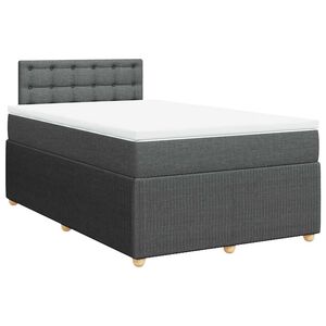 vidaXL &Kappa;&rho;&epsilon;&beta;ά&tau;&iota; Boxspring &mu;&epsilon; &Sigma;&tau;&rho;ώ&mu;&alpha; &Sigma;&kappa;&omicron;ύ&rho;&omicron; &Gamma;&kappa;&rho;&iota; 120x190 &epsilon;&kappa; &Upsilon;&phi;&alpha;&sigma;&mu;ά&tau;&iota;&nu;&omicron;