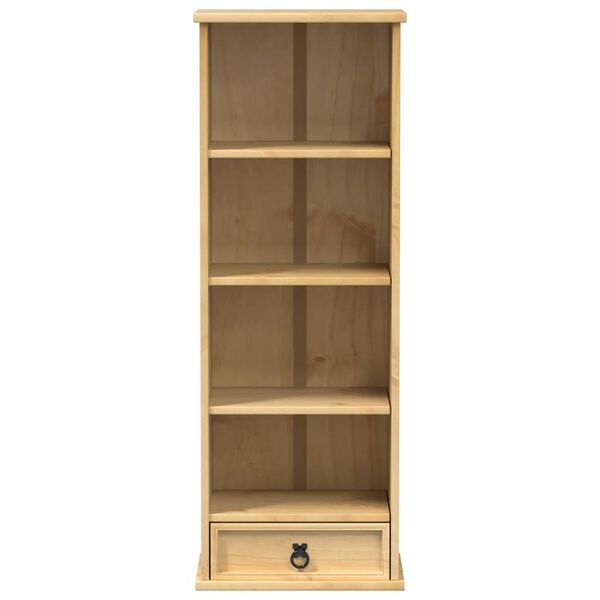 vidaXL Έπιπλο για CD Corona 40x30x110 εκ. από Μασίφ Ξύλο Πεύκου