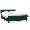 vidaXL &Kappa;&rho;&epsilon;&beta;ά&tau;&iota; Boxspring &mu;&epsilon; &Sigma;&tau;&rho;ώ&mu;&alpha; &Sigma;&kappa;&omicron;ύ&rho;&omicron; &Pi;&rho;ά&sigma;&iota;&nu;&omicron; 160x210&epsilon;&kappa;. &Beta;&epsilon;&lambda;&omicron;ύ&delta;&iota;&nu;&omicron;