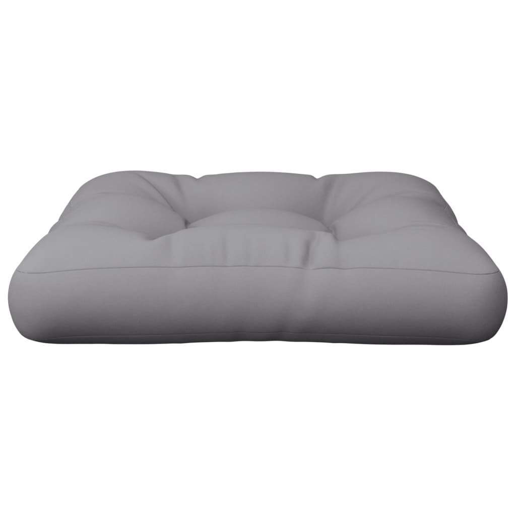 vidaXL Μαξιλάρι Παλέτας Γκρι 50 x 50 x 12 εκ. Υφασμάτινο