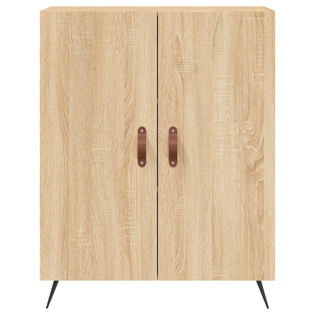 vidaXL Ντουλάπι Sonoma δρυς 69,5 x 34 x 180 εκ. από Επεξεργασμένο Ξύλο